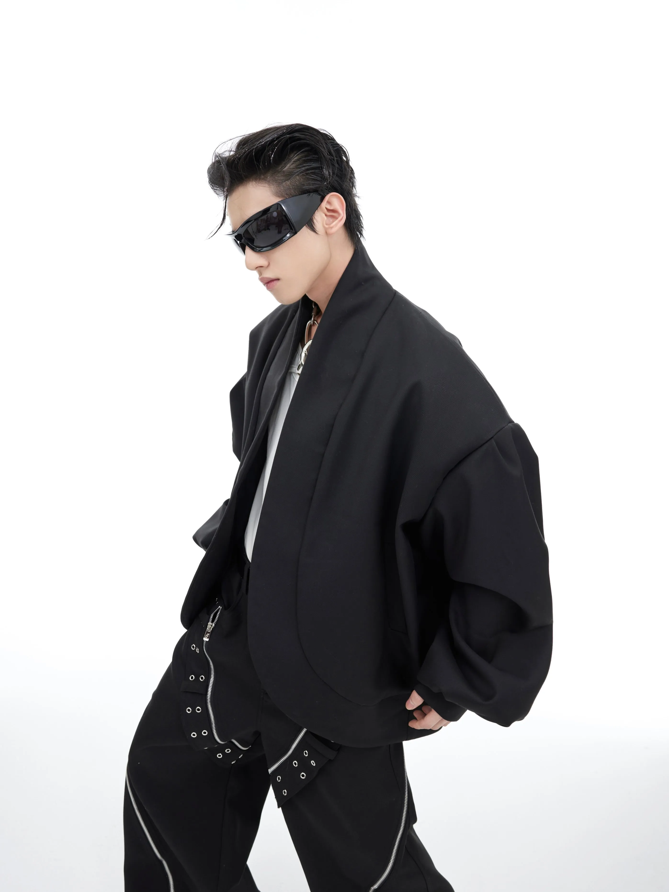 【24s February.】Curved Scimitar Sleeve Jacket