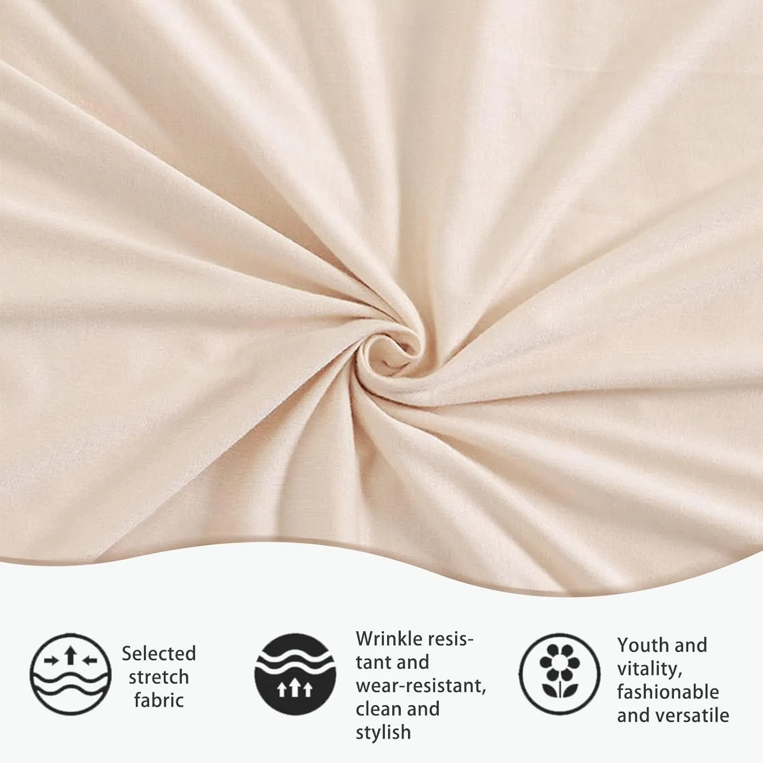 3 Pack Women's Half Slip Shorts for Under Dresses Pettipants Half Slip Culotte Shorts Split Skirt