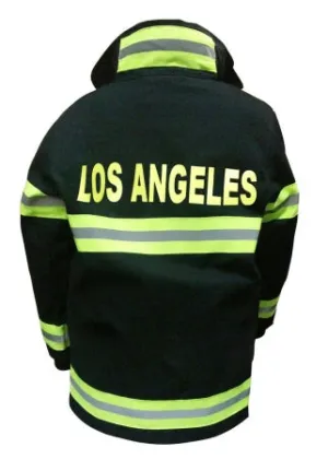 Aeromax FB-LA-46 Junior Fire Fighter Los Angeles Suit Age 4 to 6 Years