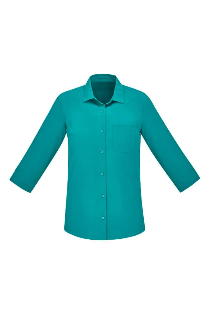 Biz Care CS951LT Florence Womens 3/4 Sleeve Shirt