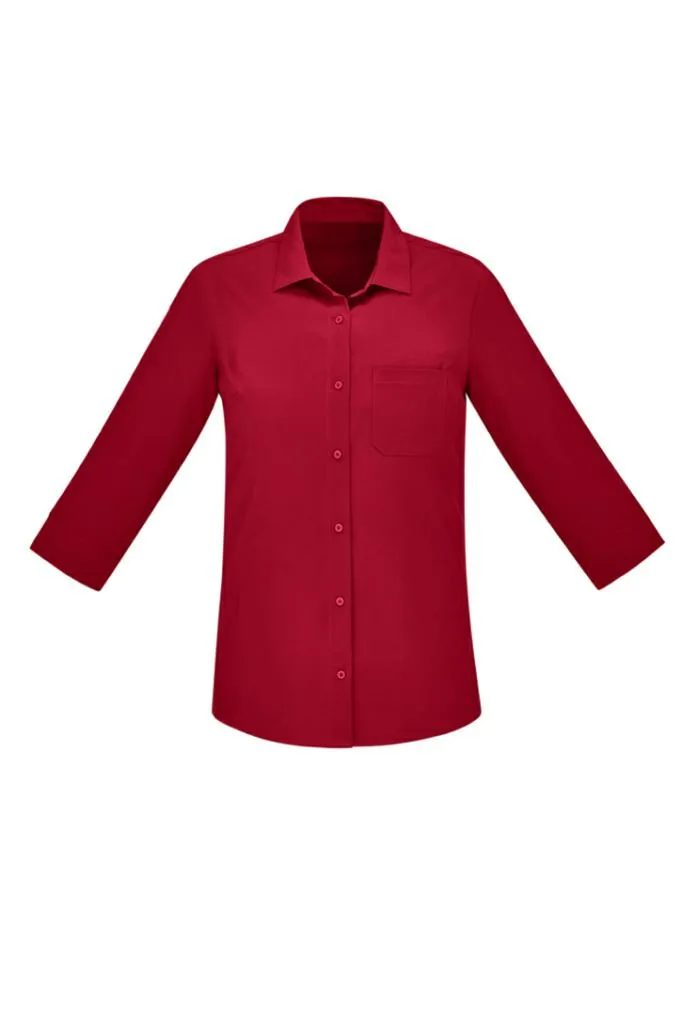 Biz Care CS951LT Florence Womens 3/4 Sleeve Shirt