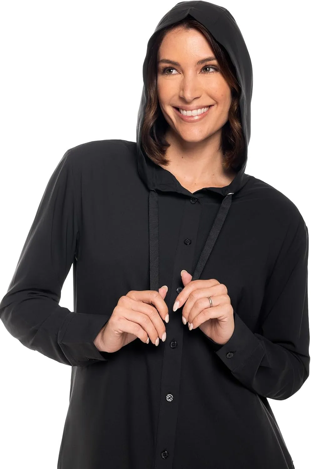 Coolibar UPF 50  Women's Palma Aire Beach Shirt - Sun Protective