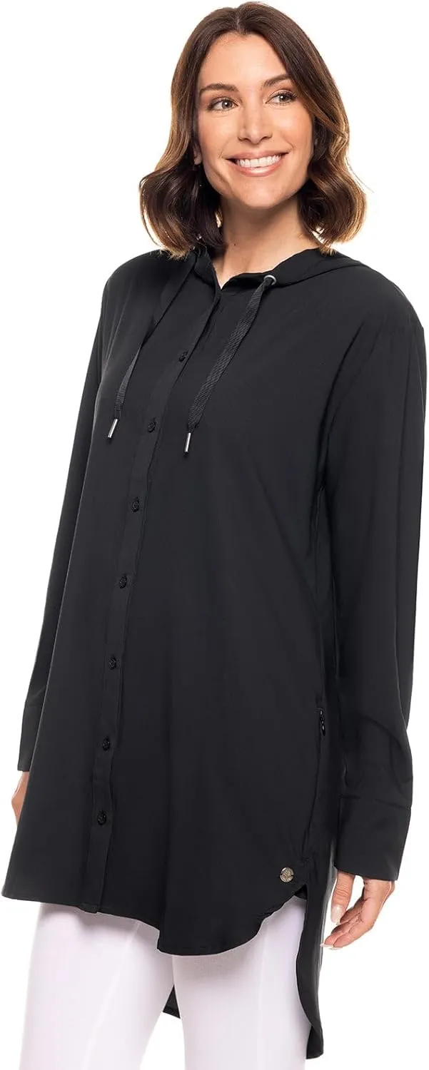Coolibar UPF 50  Women's Palma Aire Beach Shirt - Sun Protective