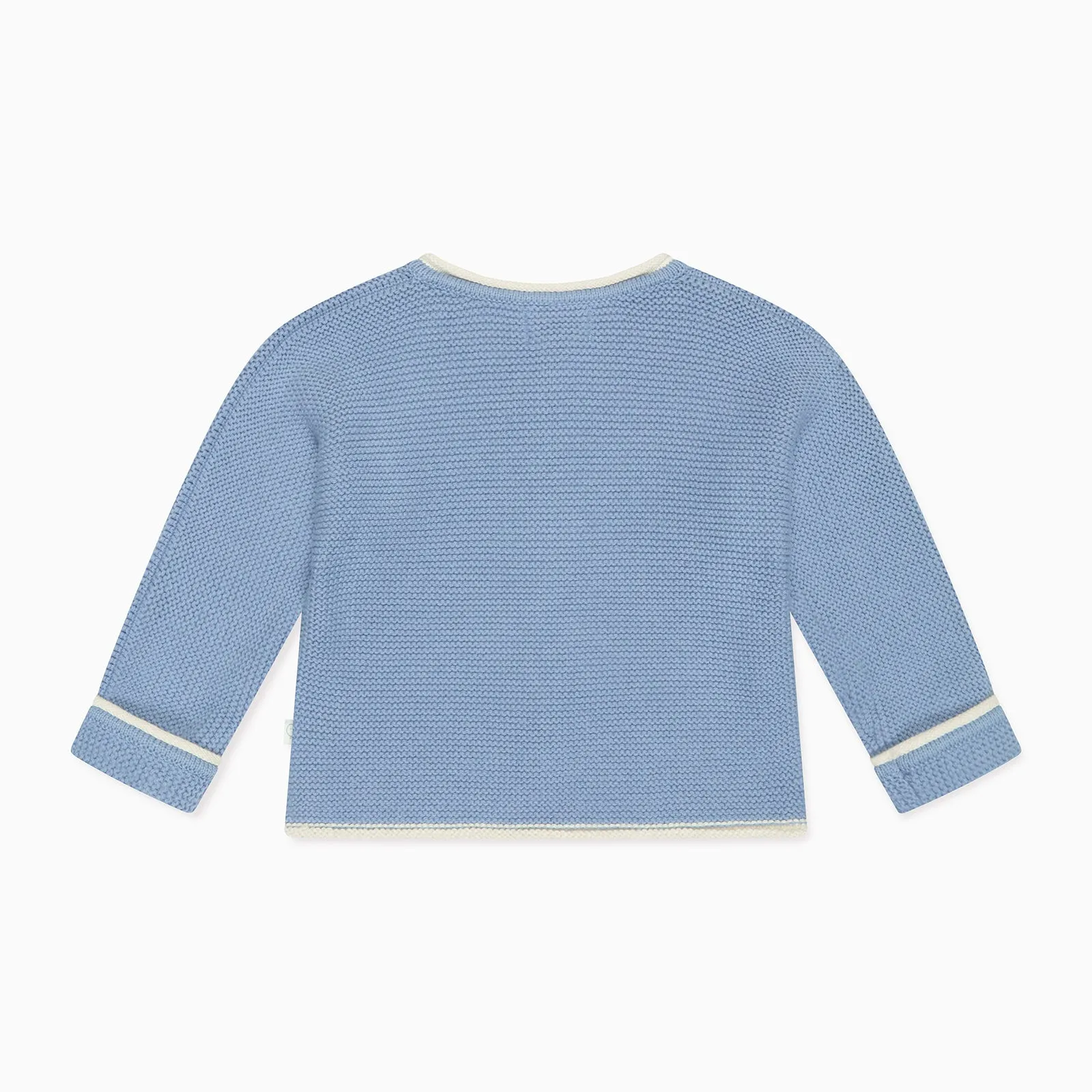 Garter Stitch Knitted Cardigan