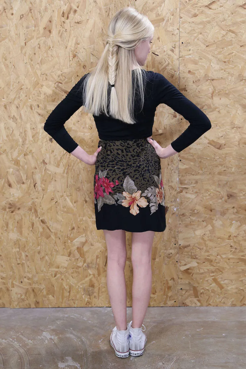 Hawaiian Floral Skirt