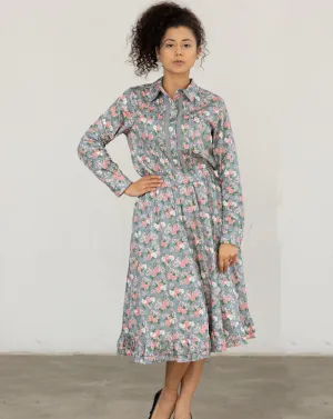 Jenny Fall Floral Printed Skirt