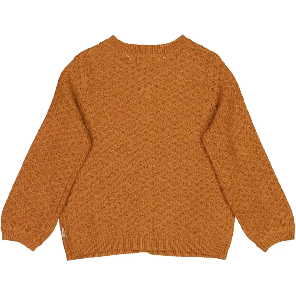 Knit Cardigan Magnella - cinnamon melange