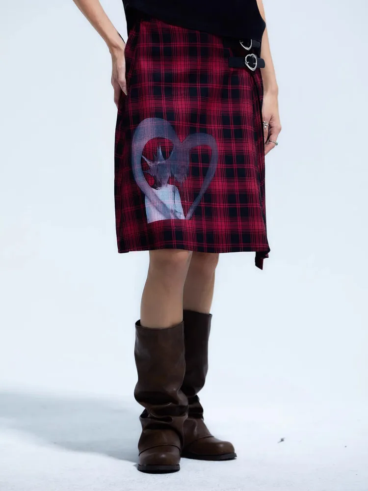 Plaid punk skirt【s0000006997】