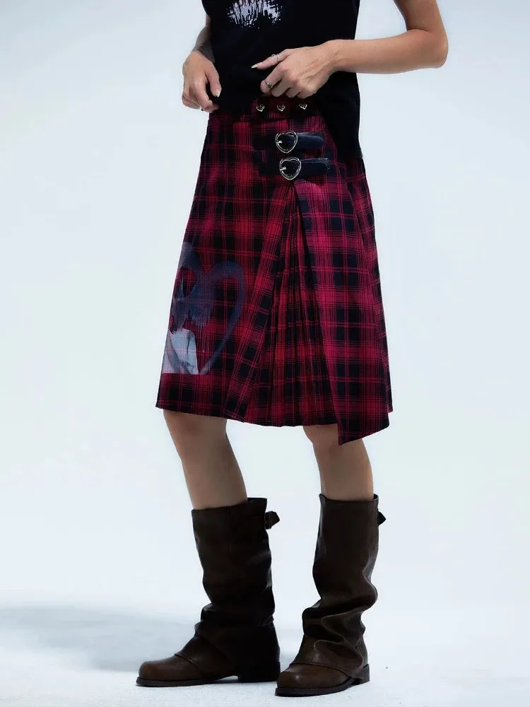 Plaid punk skirt【s0000006997】