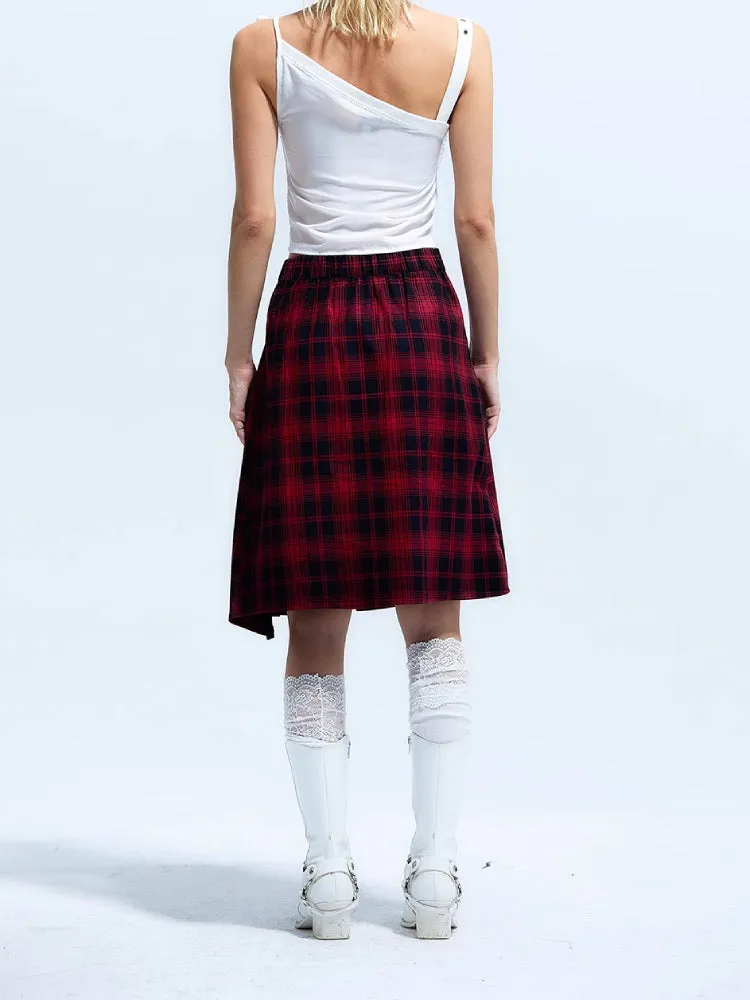 Plaid punk skirt【s0000006997】