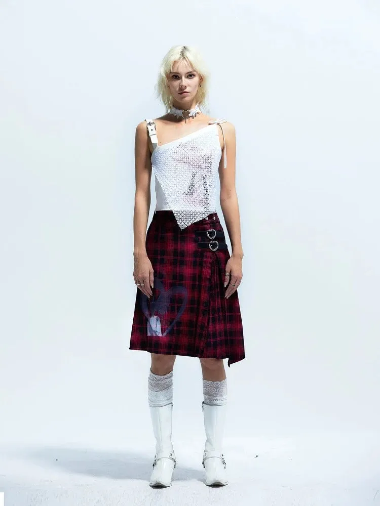 Plaid punk skirt【s0000006997】