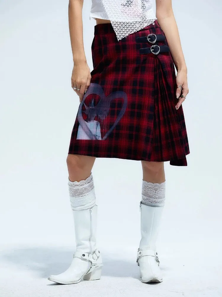 Plaid punk skirt【s0000006997】