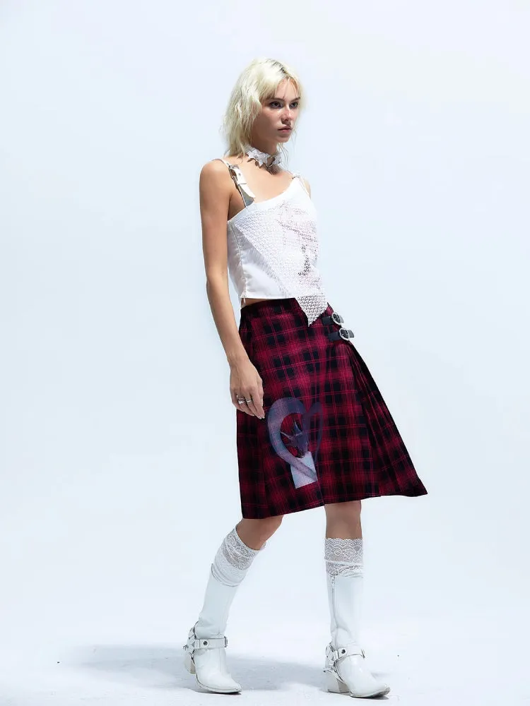 Plaid punk skirt【s0000006997】