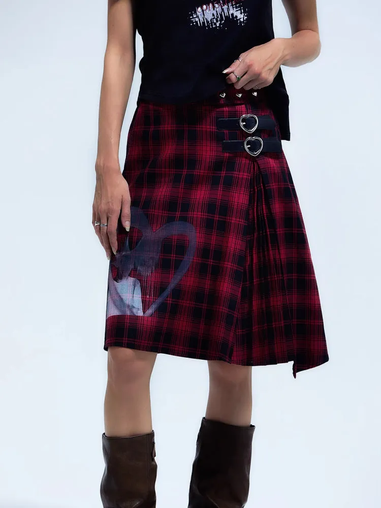 Plaid punk skirt【s0000006997】