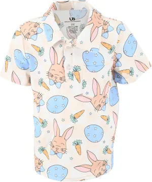 Unique Baby Short Sleeve Collared Boys Polo Shirt, Toddler Kids Polo Shirts