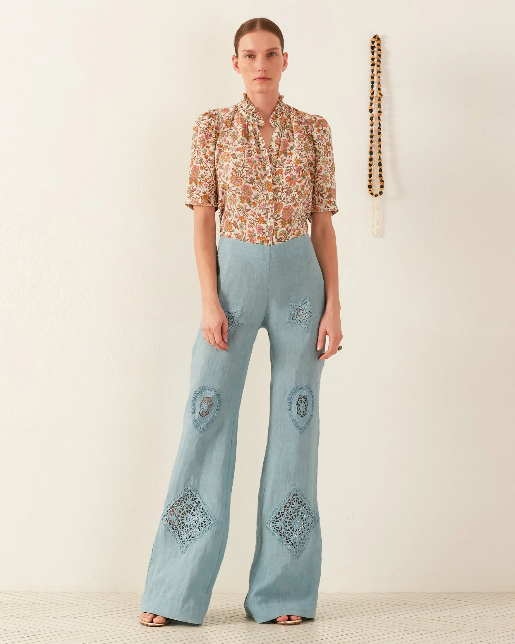 Winn Garden Party Silk Shirt