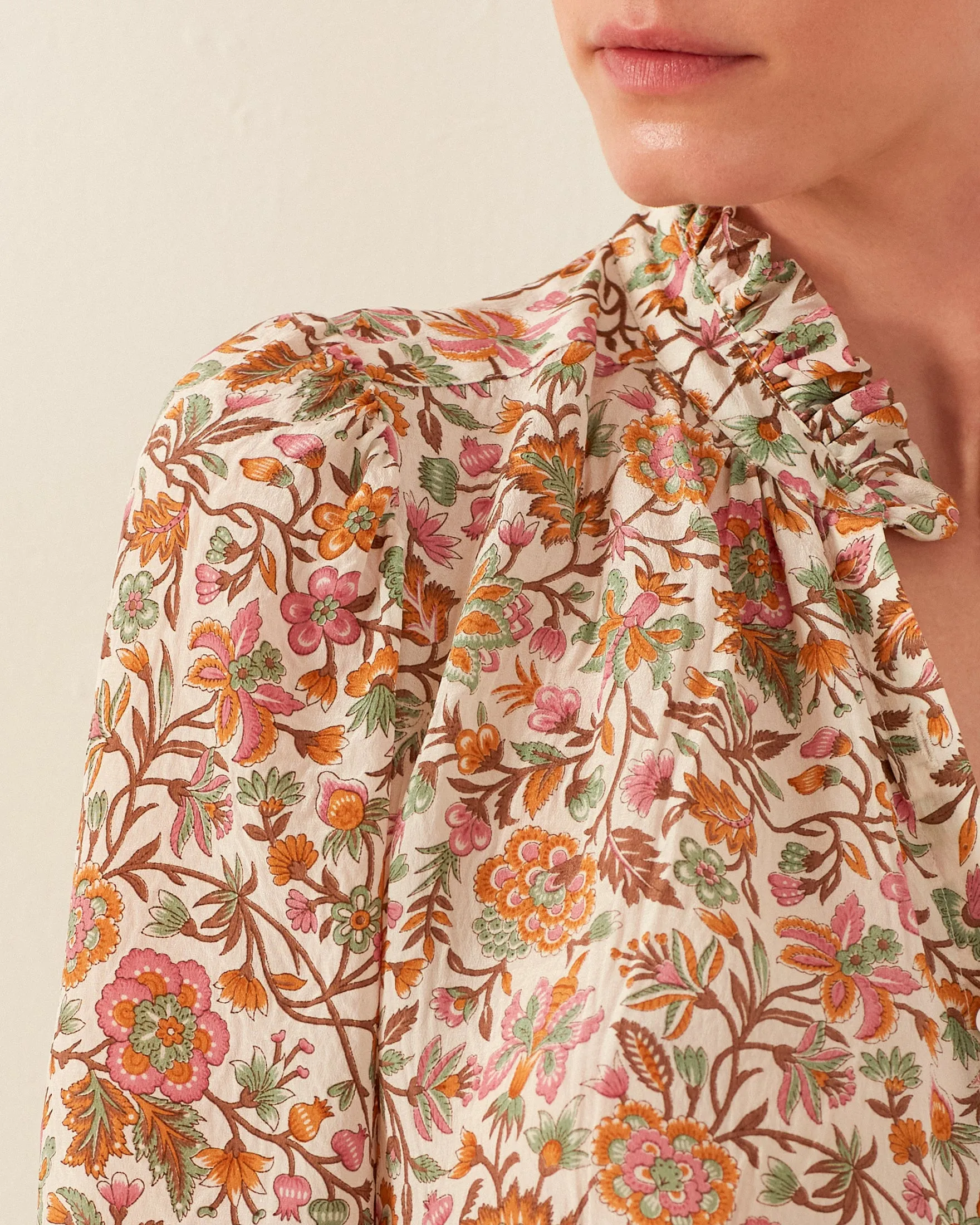 Winn Garden Party Silk Shirt